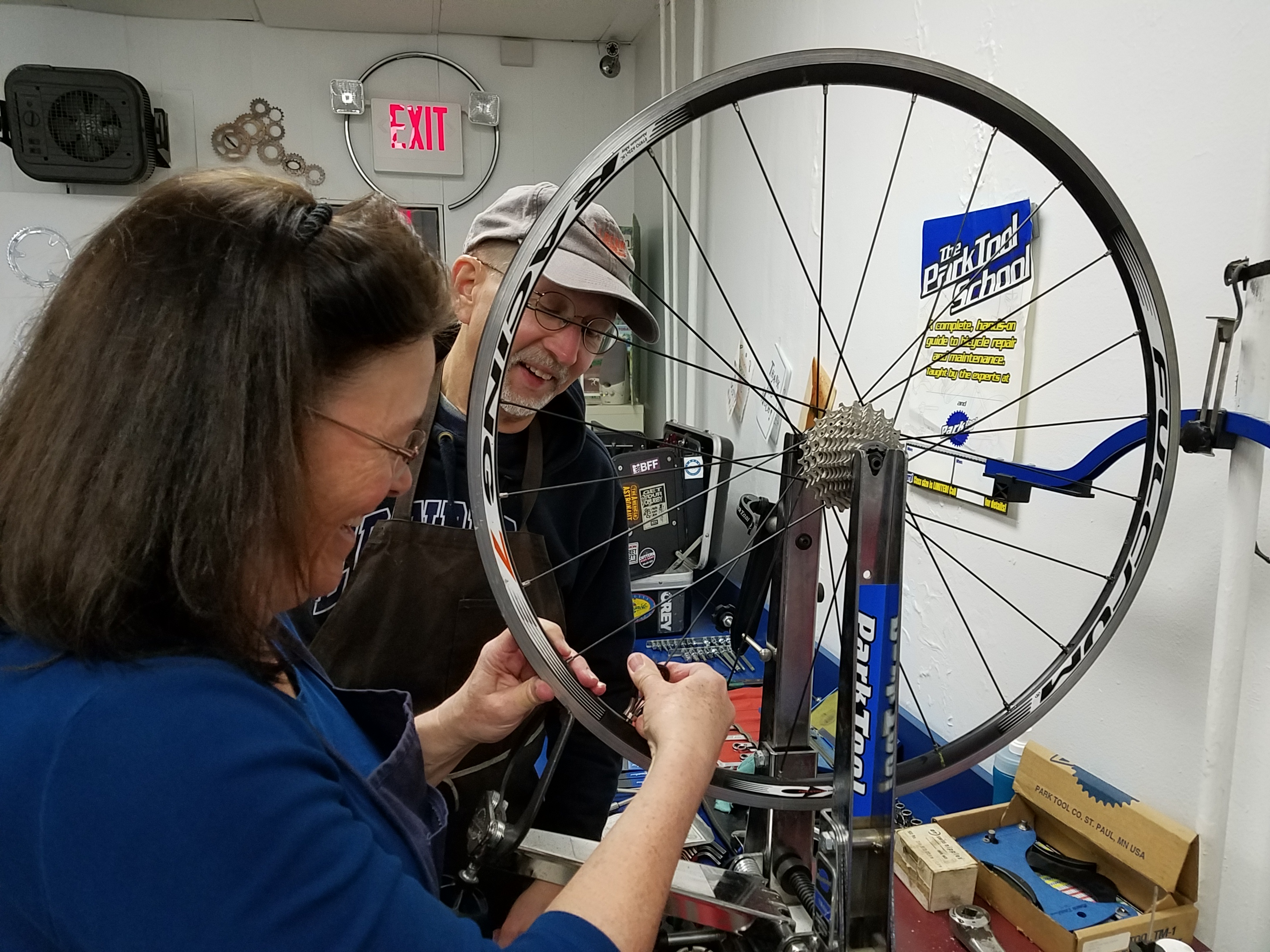New Class – Bicycle Wheel Building!