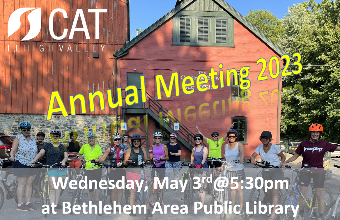 2023 CAT Annual Meeting and Awards, May 3, 2023, 5:30pm