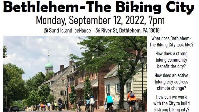 Bethlehem-The Biking City (a community forum)