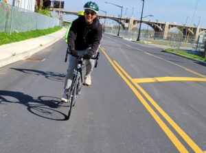 bike on streets