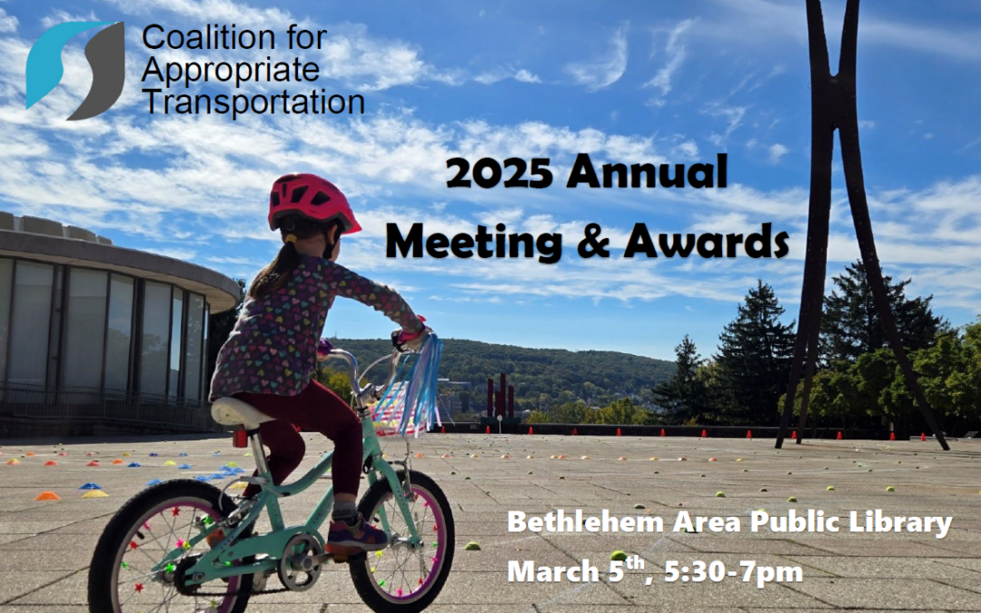 CAT Annual Meeting & Awards – March 5th, 5:30pm